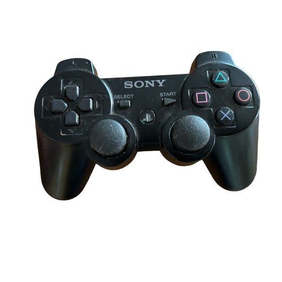 Set of 2:1-OEM Sony PlayStation 3 Controller CECH-ZC1U PS3 Blk &1-Bek Design Blu - Picture 6 of 10